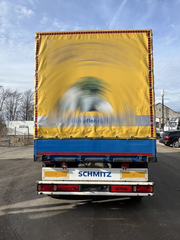 Schmitz Cargobull  APR18*Pritsche/Plane7,3m*Bordwände*TOP Zustand!  - Curtainsider trailer: picture 2