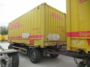 Container transporter/ Swap body trailer Schmitz Cargobull BDF Anhänger,SAF Scheibe,Luftfederung,Reifen 50%: picture 1