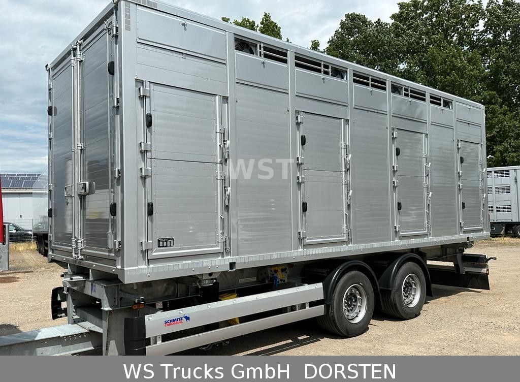 Schmitz Cargobull BDF Menke Einstock "Neu Tandem  - Livestock trailer: picture 1
