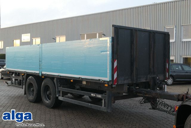 Schmitz Cargobull PR 18, Tandem, 1m Bordwände, BPW, Luftfederung  - Dropside/ Flatbed trailer: picture 1