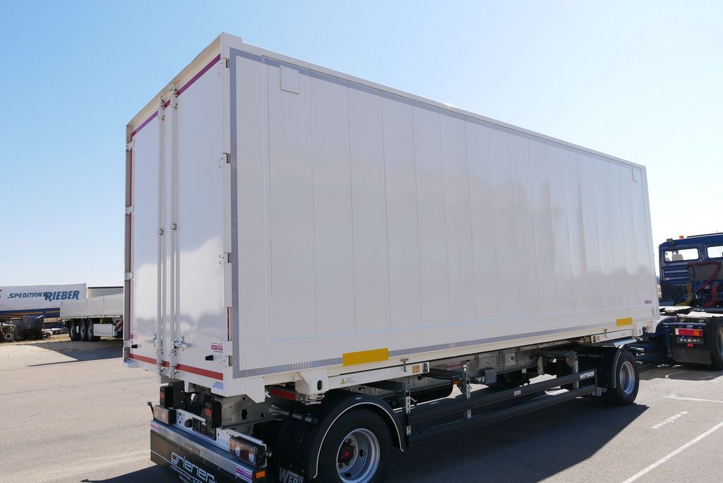 Schmitz Cargobull WKSTG 7,45 /STAHLKOFFER / TEXTIL / DOPPELSTOCK  - Closed box trailer: picture 4