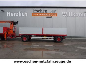 Dropside/ Flatbed trailer Schröder, Luft, SAF: picture 1