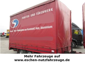 Curtainsider trailer Schröder, Tandem, BPW Achsen: picture 1