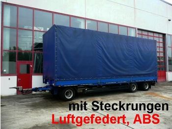 Curtainsider trailer Schwarzmüller 3 Achs Jumbo  Planen  Anhänger mit Steckrungen: picture 1