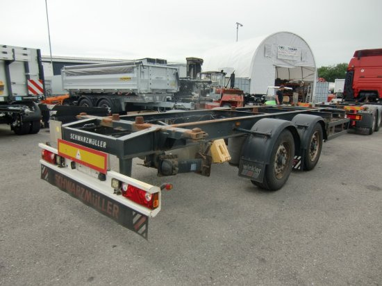 Schwarzmüller Lafette S-Serie S802 - Container transporter/ Swap body trailer: picture 4