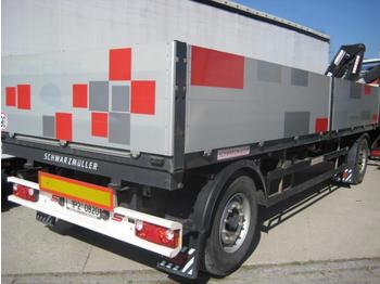 Dropside/ Flatbed trailer Schwarzmüller PA/2E Baustoffanhänger sehr guter Zustand!!!!: picture 1