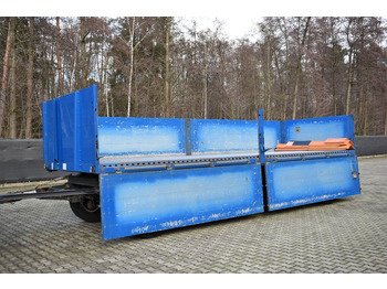 Dropside/ Flatbed trailer Schwarzmüller T-Serie/2-Achs Baustoff/Bordwand,18t,BPW,Alcoa: picture 2