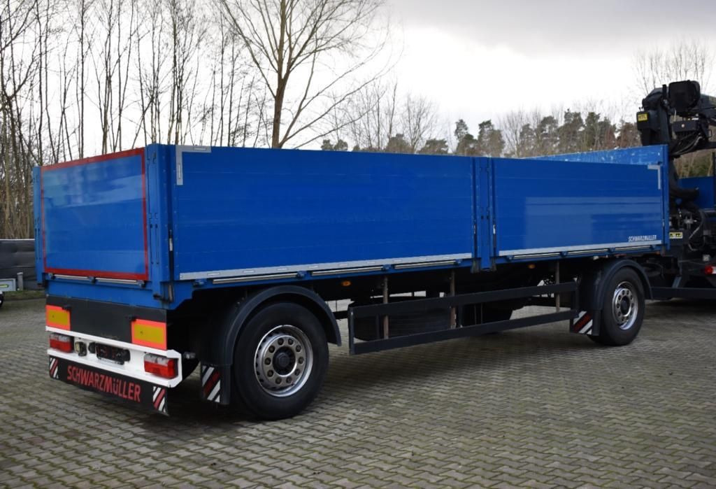 Dropside/ Flatbed trailer Schwarzmüller T-Serie/2-Achs Baustoff/Bordwand,18t,BPW,Alcoa: picture 7