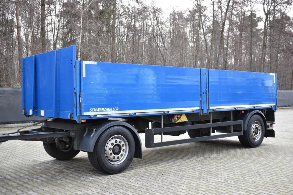 Dropside/ Flatbed trailer Schwarzmüller T-Serie/2-Achs Baustoff/Bordwand,18t,BPW,Alcoa: picture 12