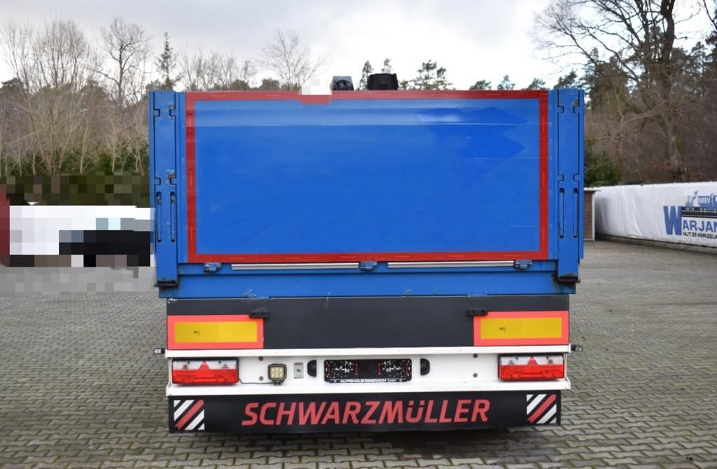 Dropside/ Flatbed trailer Schwarzmüller T-Serie/2-Achs Baustoff/Bordwand,18t,BPW,Alcoa: picture 6