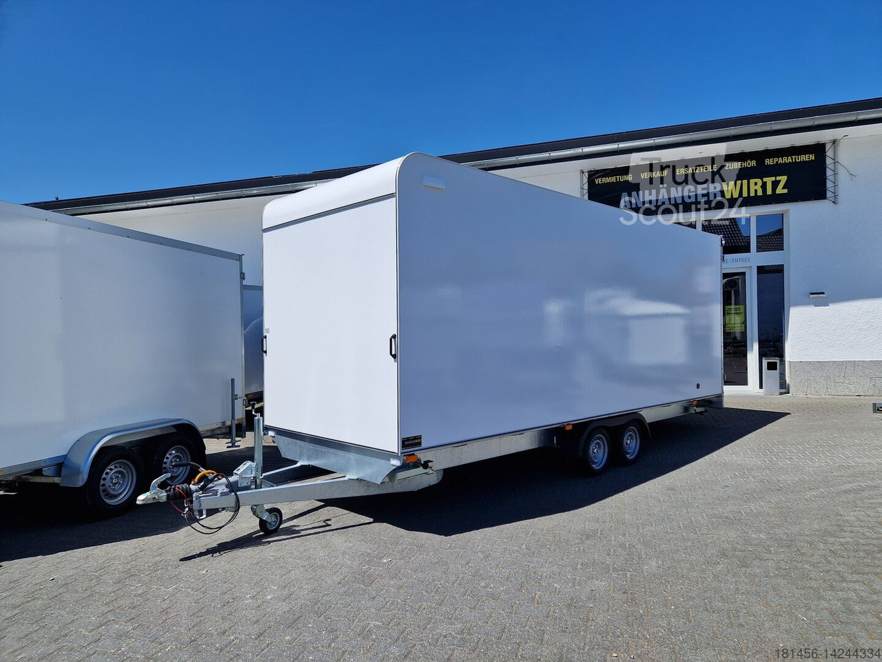 Seitentür aero Sandwich Koffer Retro TFSP 600T.00 600x200x220cm 100km/H 3500kg sofort - Car trailer: picture 2