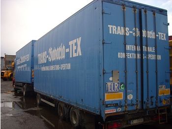 Closed box trailer Sommer AG240T: picture 1