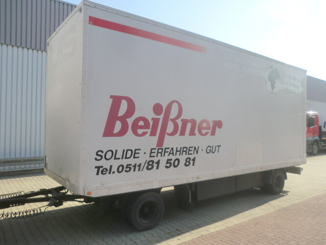 Closed box trailer Sommer - - Sommer AC 120 TL, Möbelkofferanhänger, 53cbm: picture 8