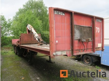 Dropside/ Flatbed trailer Stas 0-38/3A: picture 1