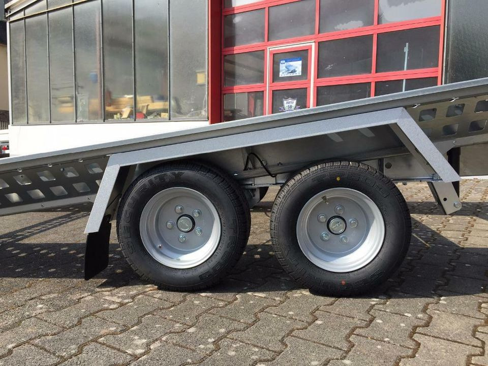 Stema Atour Grande 3.000kg - kippbarer Autotransporter 5 meter - Autotransporter trailer: picture 4