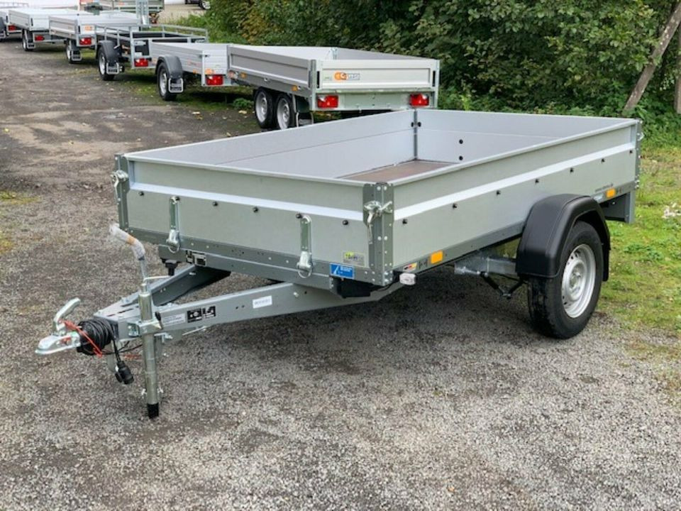 Stema ST O2 13-25-15.1 - 251x153cm - mit 100 km/h Umrüstung - Car trailer: picture 1
