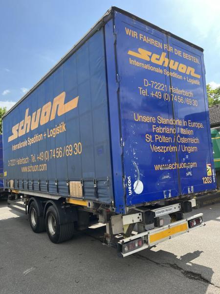 System Trailers BDF Lafette ZA 18 Jumbo - Container transporter/ Swap body trailer: picture 2