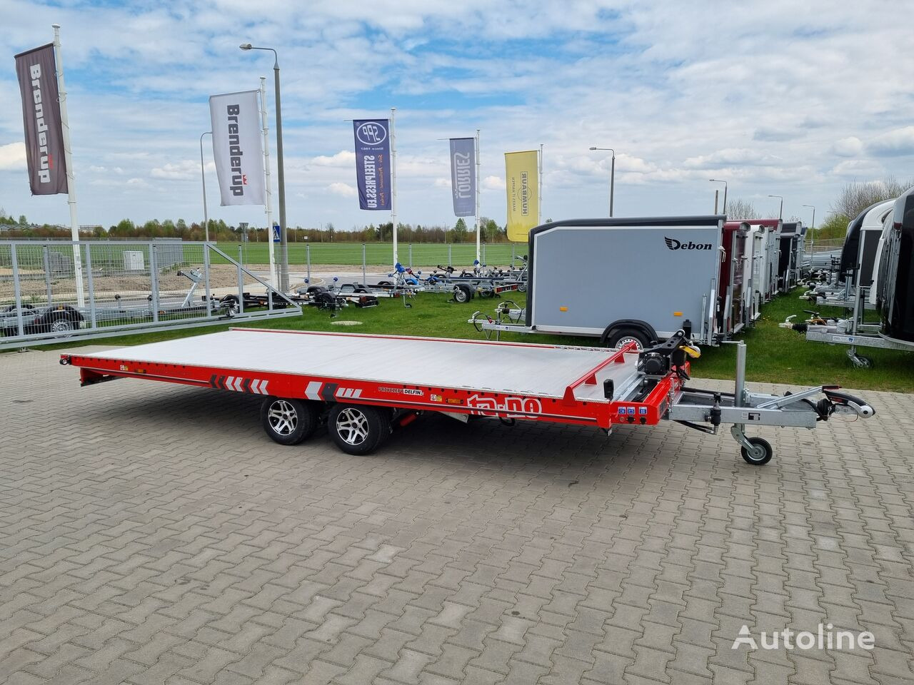 TA-NO FORMULA 30.50 PREMIUM 5 x 2,1 m electric winch and electric lift - Autotransporter trailer: picture 4