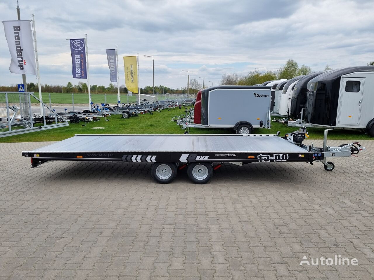 TA-NO FORMULA 30.50 PREMIUM 5 x 2,1 m electric winch and electric lift - Autotransporter trailer: picture 5