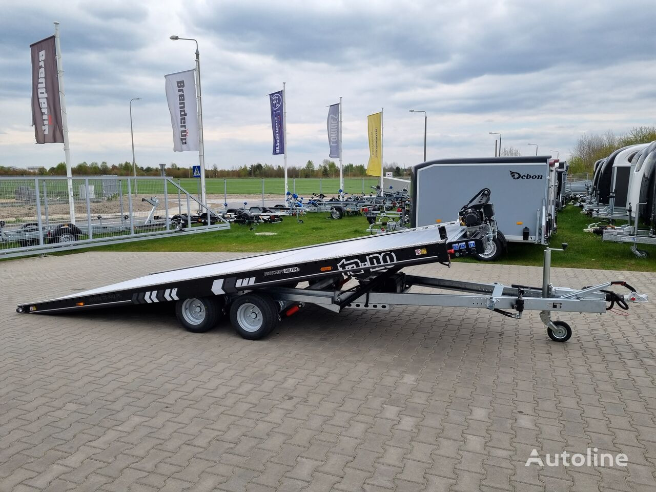 TA-NO FORMULA 30.50 PREMIUM 5 x 2,1 m electric winch and electric lift - Autotransporter trailer: picture 2