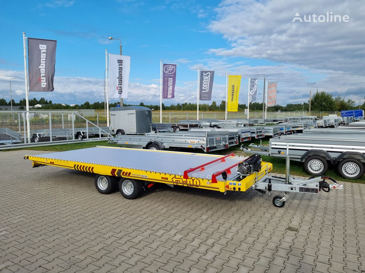 TA-NO FORMULA 30.50 PREMIUM 5 x 2,1 m electric winch and electric lift - Autotransporter trailer: picture 1