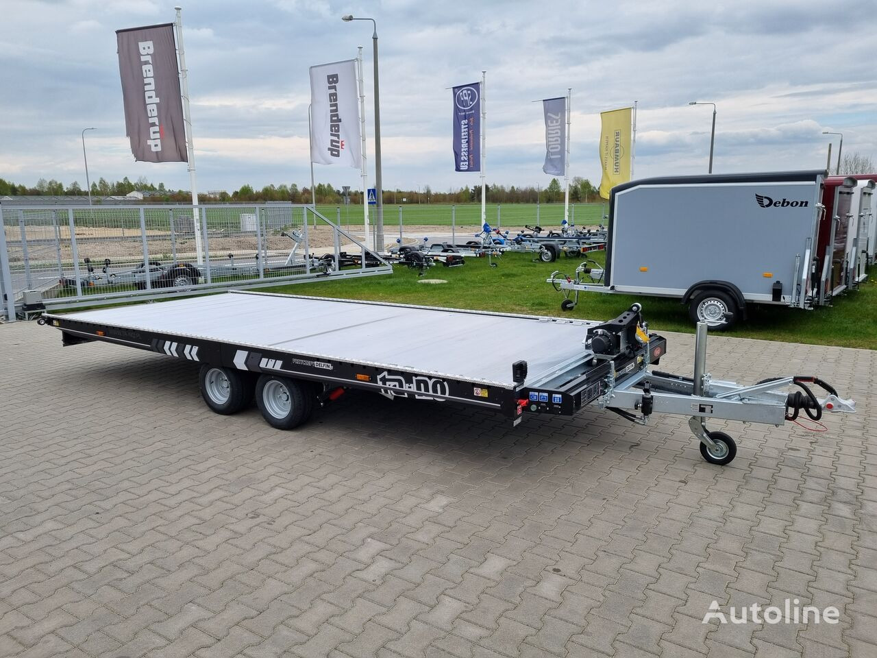 TA-NO FORMULA 30.50 PREMIUM 5 x 2,1 m electric winch and electric lift - Autotransporter trailer: picture 3