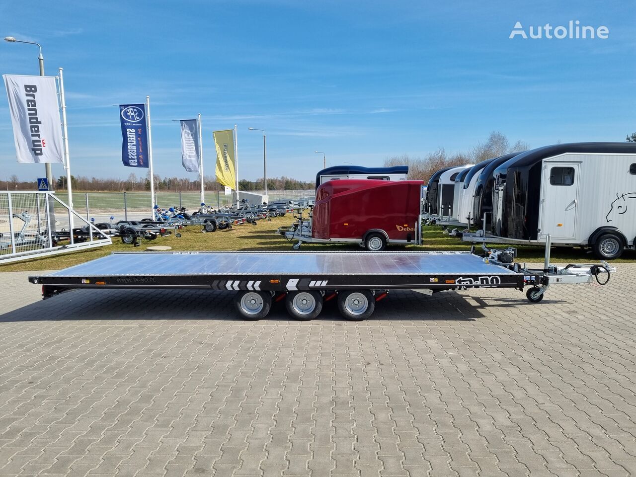 TA-NO FORMULA 35.60 PREMIUM 6 x 2,1 m electric winch and lifting - Autotransporter trailer: picture 4