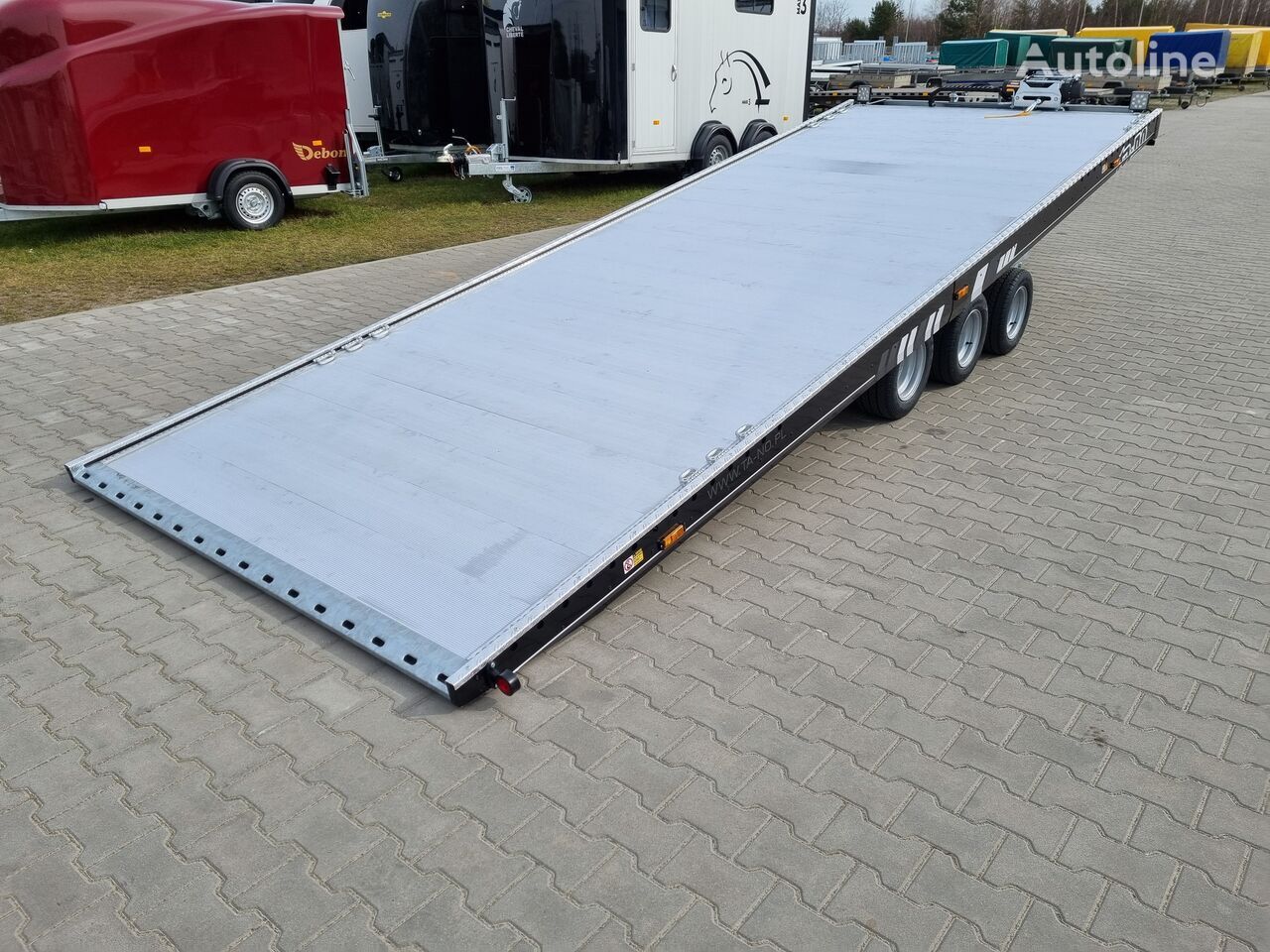 TA-NO FORMULA 35.60 PREMIUM 6 x 2,1 m electric winch and lifting - Autotransporter trailer: picture 3