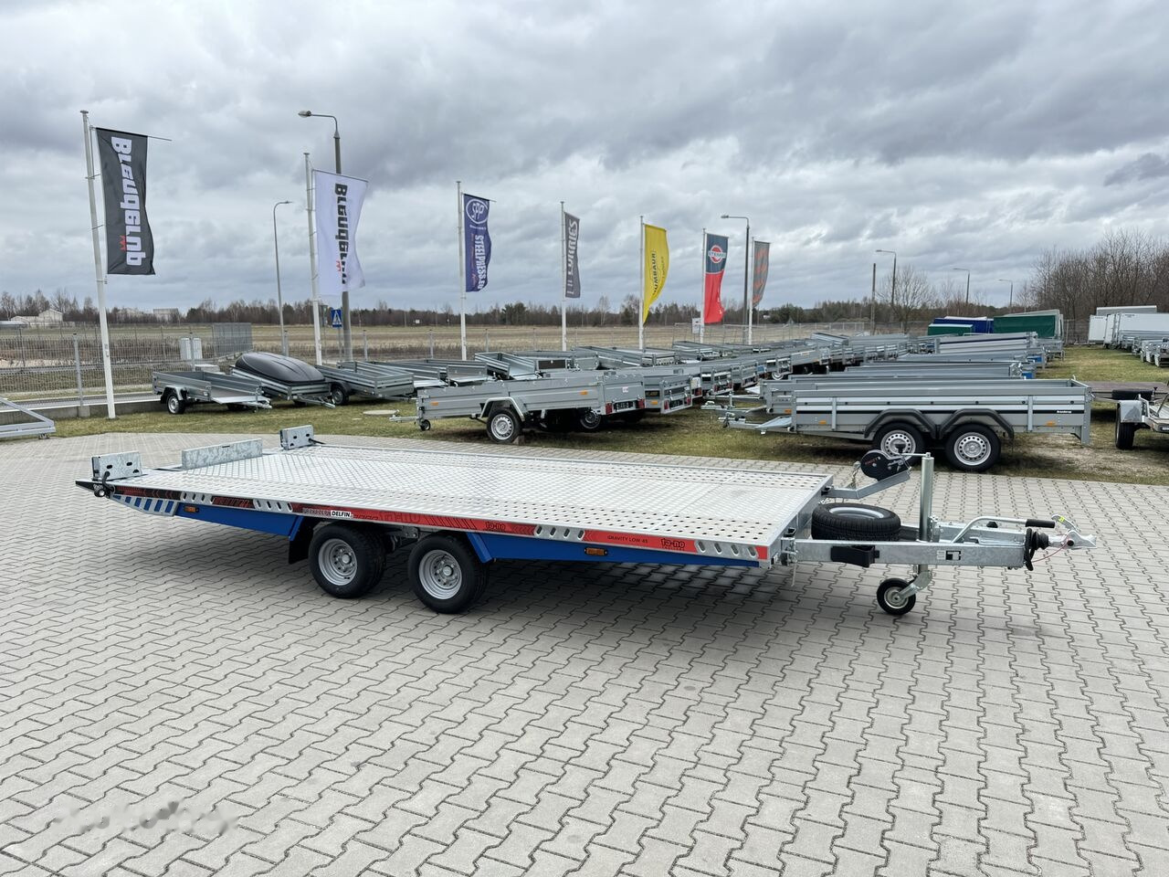 TA-NO GRAVITY LOW 27.45 trailer for 1 car 2700 kg GVW - Autotransporter trailer: picture 2