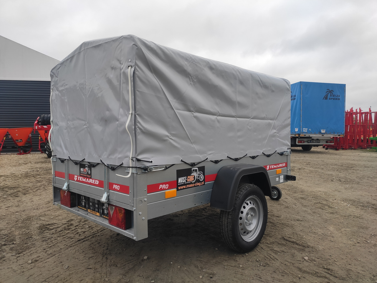 TEMARED PRO 2012 Plane - Curtainsider trailer: picture 5
