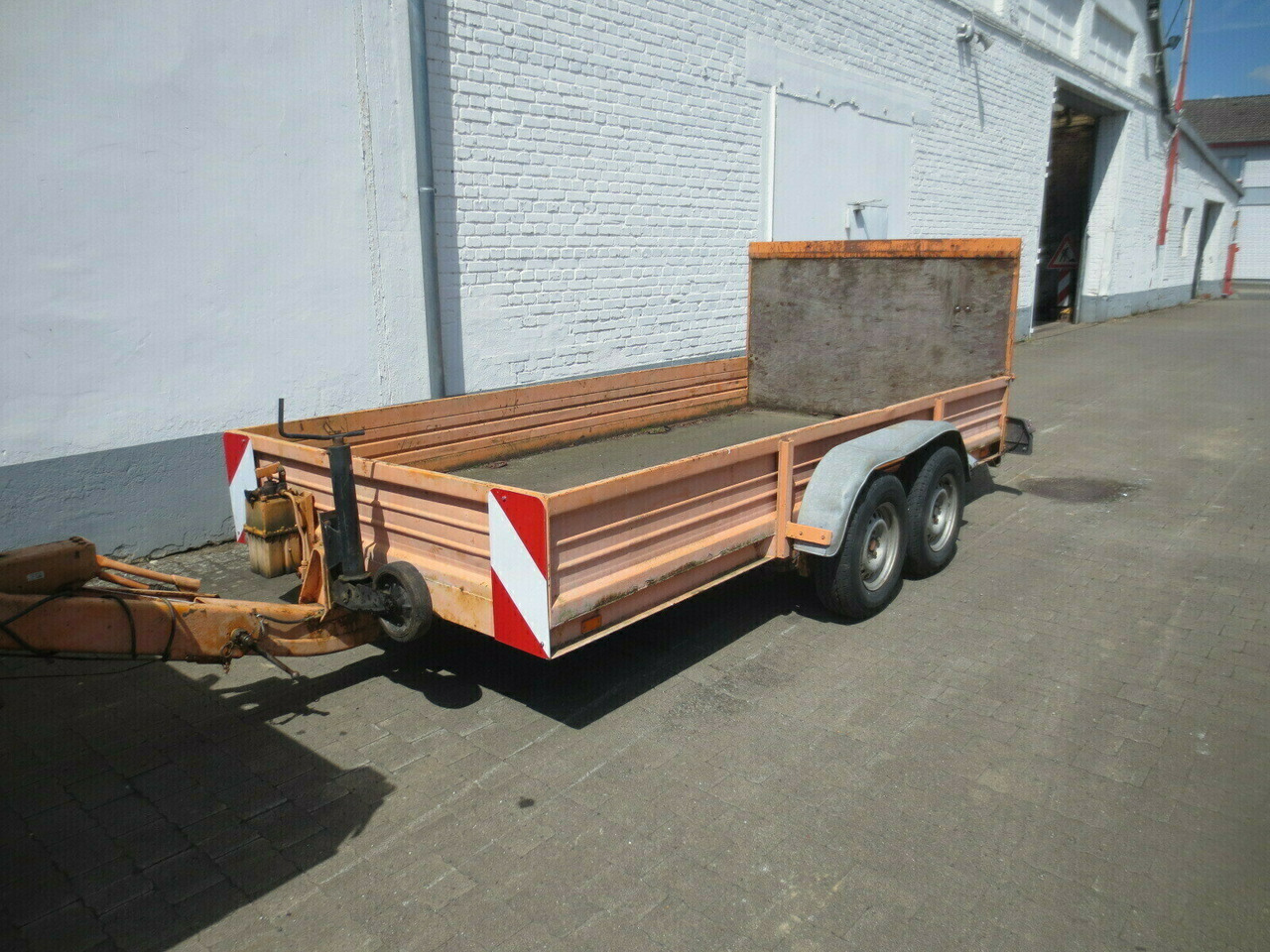 TTS-3,5 mit Auffahrrampe TTS-3,5 mit Auffahrrampe - Plant trailer: picture 1