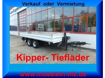 Blomenröhr Tandemkipper Tieflader  - Tipper trailer