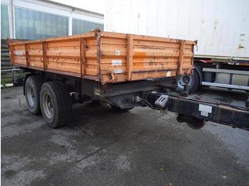 Hoffmann 8 Tonnen Tandemanhänger Reifen 80 % - Tipper trailer