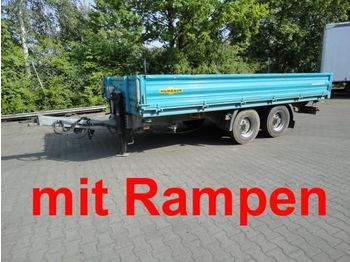 Humbaur Tandem 3  Seiten  Kipper  Tieflader  - Tipper trailer