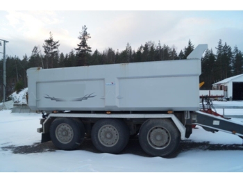 Istrail 3-akslet dumperkjerre - tipper trailer