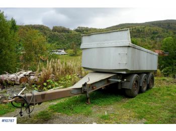  Maur 3 axle tipper trailer. Repair object. - Tipper trailer
