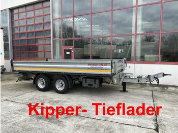 Möslein  13 t Tandemkipper- Tieflader-- wenig Benutzt --  - Tipper trailer