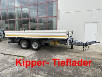 Möslein  Tandem Kipper Tieflader-- Wenig Benutzt --  - Tipper trailer