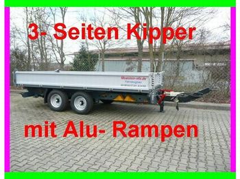 Möslein Tandem  Kipper mit Rampen - Tipper trailer