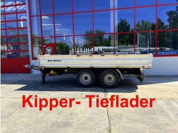 Müller-Mitteltal  13,5 t Tandemkipper- Tieflader, Breite Reifen  - Tipper trailer