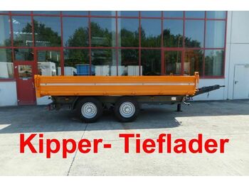 Obermaier  14 t Tandemkipper- Tieflader  - Tipper trailer