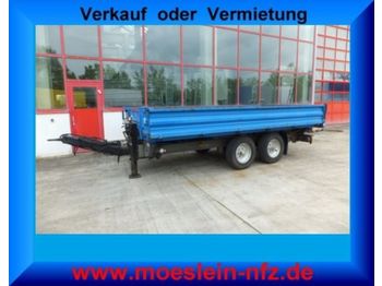Obermaier Tandemkipper  Tieflader  Wenig benutzt  - Tipper trailer