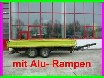 Obermaier Tandemkipper mit Rampen - tipper trailer