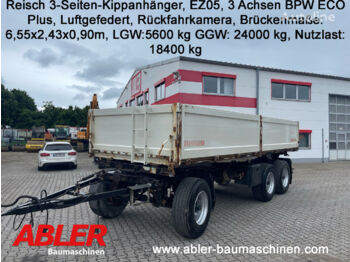 REISCH 3-Seiten-Kippanhänger 3-Achser - Tipper trailer