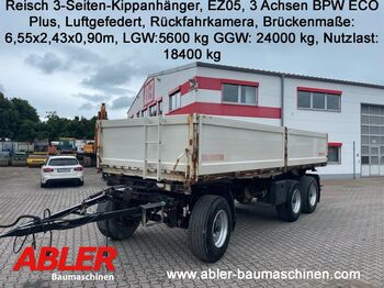 Reisch 3-Seiten Kippanhänger 3-Achser  - Tipper trailer