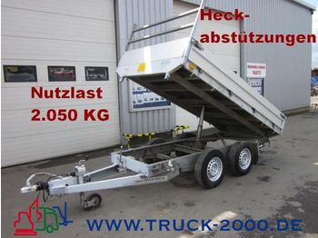 SARIS PK 30 3-S.-Kipper Aluaufbau  2.050 kg NL - tipper trailer