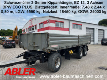 SCHWARZMÜLLER 3-Seiten-Kippanhänger 3 Achsen - Tipper trailer