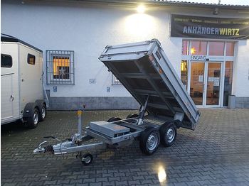  Saris - 2700kg elektro Kipper 270x150x30cm Stahlboden - Tipper trailer