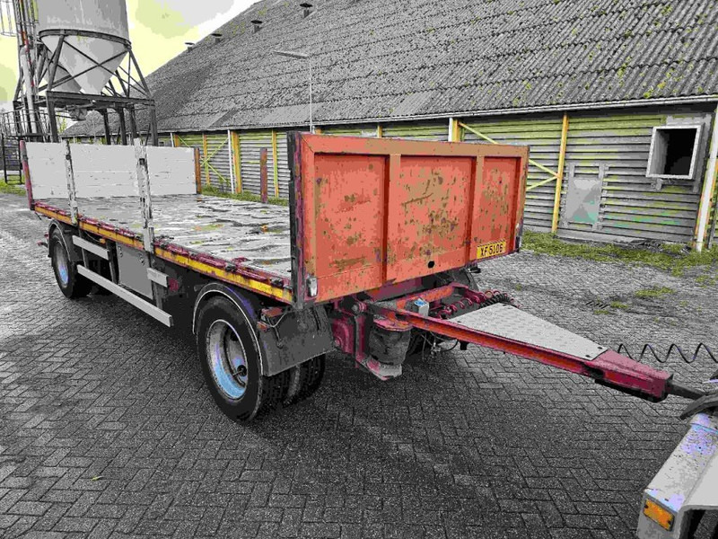 Trax 8 meter long - Dropside/ Flatbed trailer: picture 3