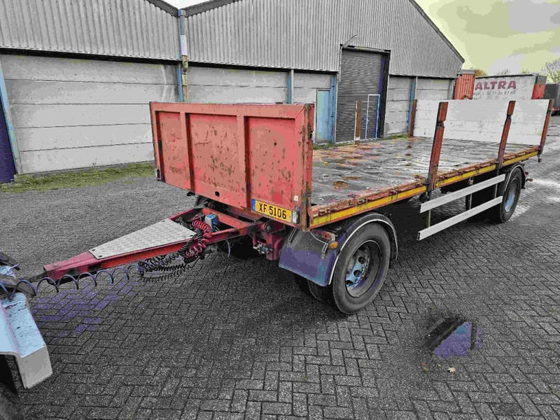 Trax 8 meter long - Dropside/ Flatbed trailer: picture 1